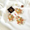 Beads Embellished Noratan Earring + Tikka - Image 2