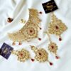Designer Stone Embellished Colloar Set