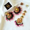 Beautiful Designer Noratan Big Jhumkay - Image 3
