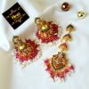 Beautiful Designer Noratan Big Jhumkay - Image 2