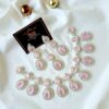 Zircon Designer Party Wear Set - Image 2