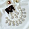 Zircon Designer Party Wear Set - Image 4