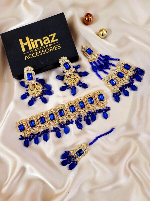 Traditional Semi Bridal Choker Set - Image 6