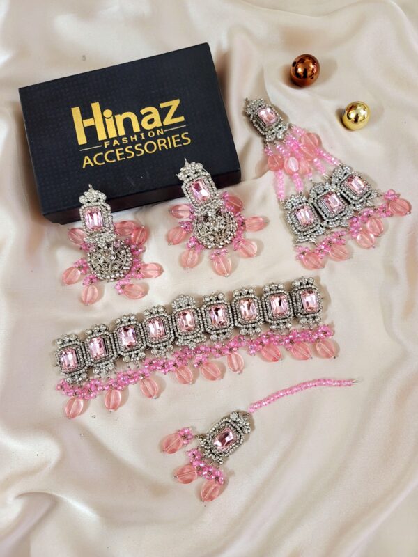 Traditional Semi Bridal Choker Set - Image 3