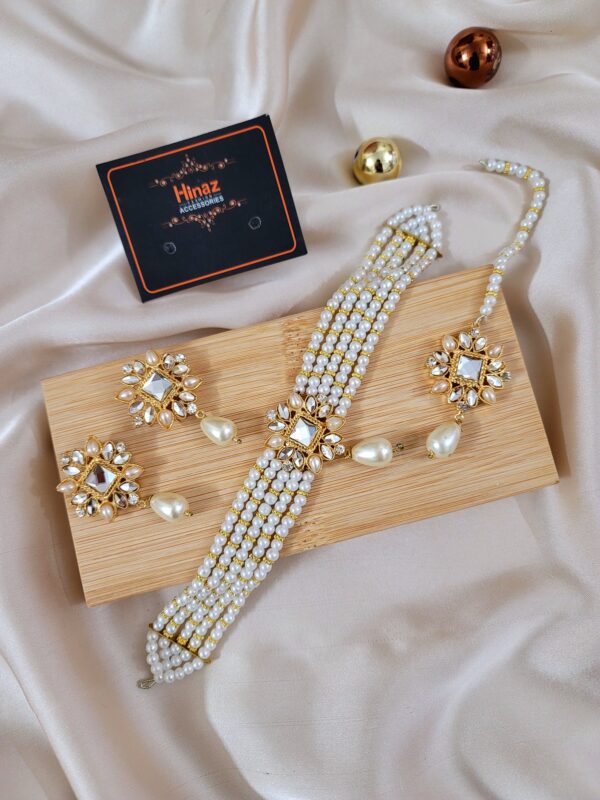 Kundan Party Wear  Choker Set (Copy)