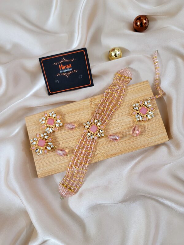 Kundan Party Wear  Choker Set (Copy) - Image 4