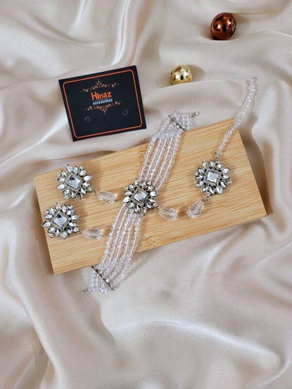 Kundan Party Wear  Choker Set (Copy) - Image 3