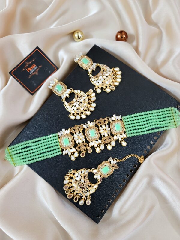 Kundan Party Wear  Choker Set - Image 2