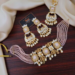Kundan Party Wear  Choker Set