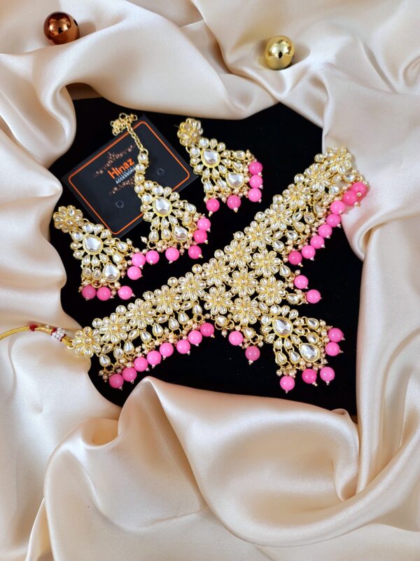 Indian Kundan Stylish Choker  - Image 2