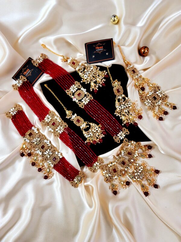 Kundan Embellished Bridal Malaa Set