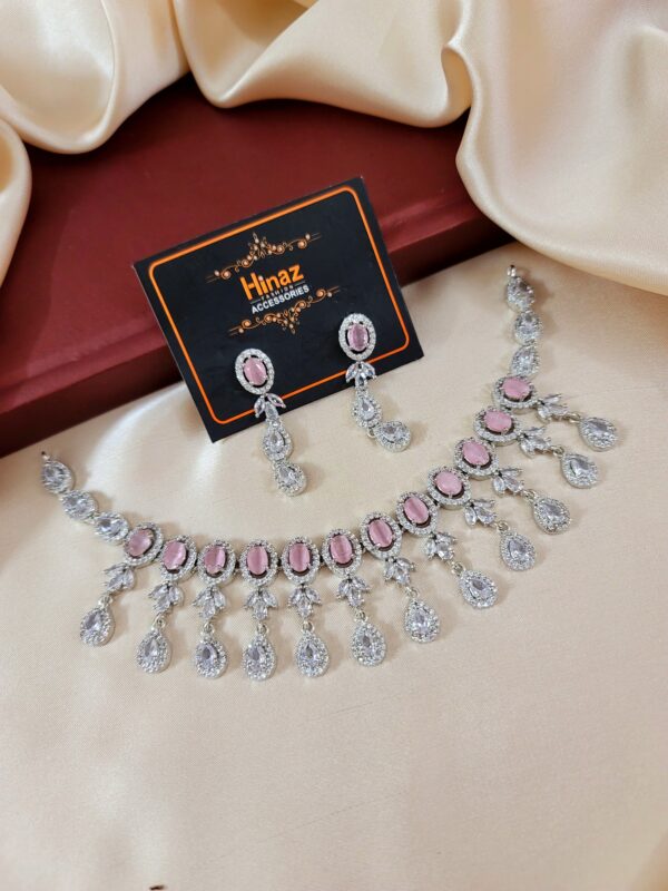 American Diamond Party Wear Set