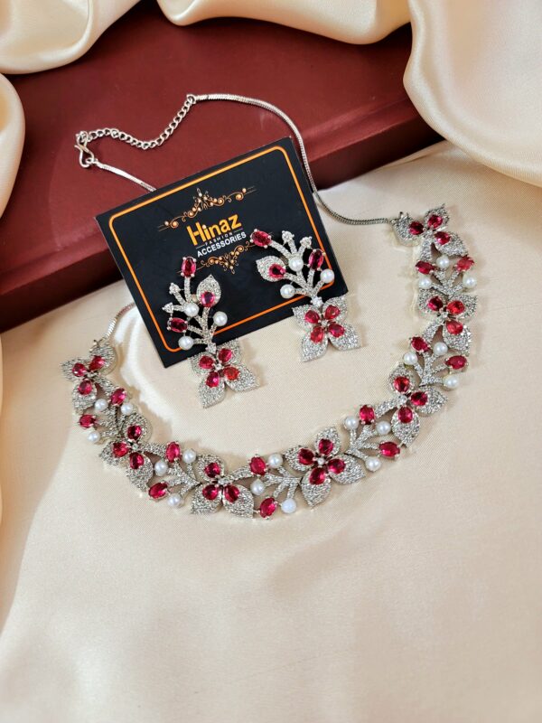 American Diamond Party Wear Set