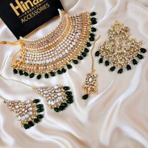 Indian Dabbi Kundan Designer Set