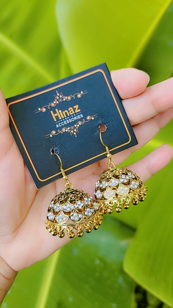 Oxidized Jhumka