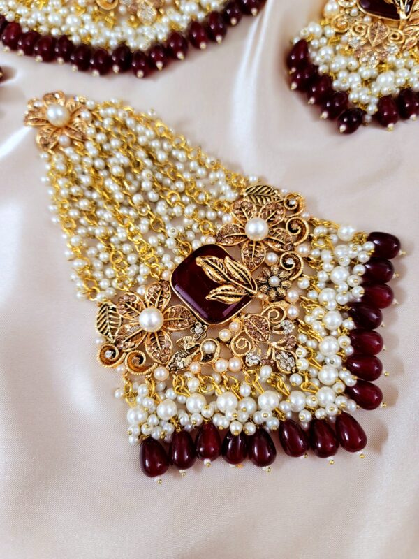 Designer Embellished Bridal Set - Image 4