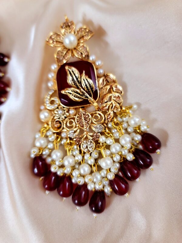 Designer Embellished Bridal Set - Image 3