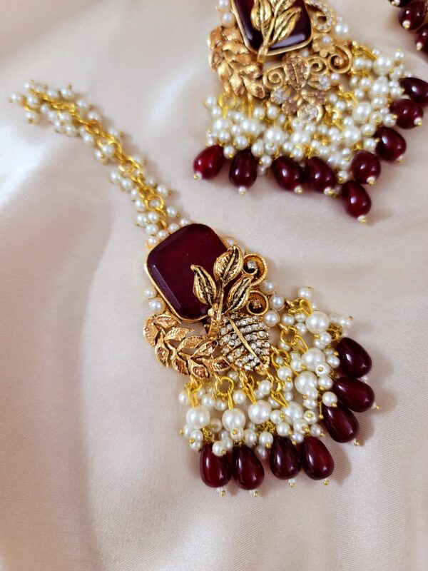 Designer Embellished Bridal Set - Image 5