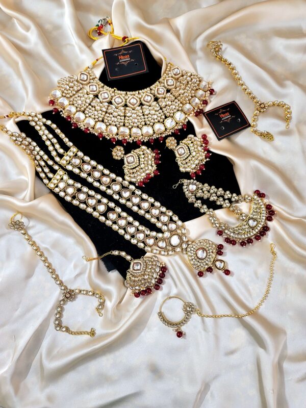Indian Dabbi Kundan Designer Set