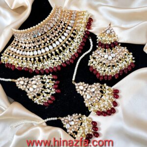 Indian Dabbi Kundan Designer Set