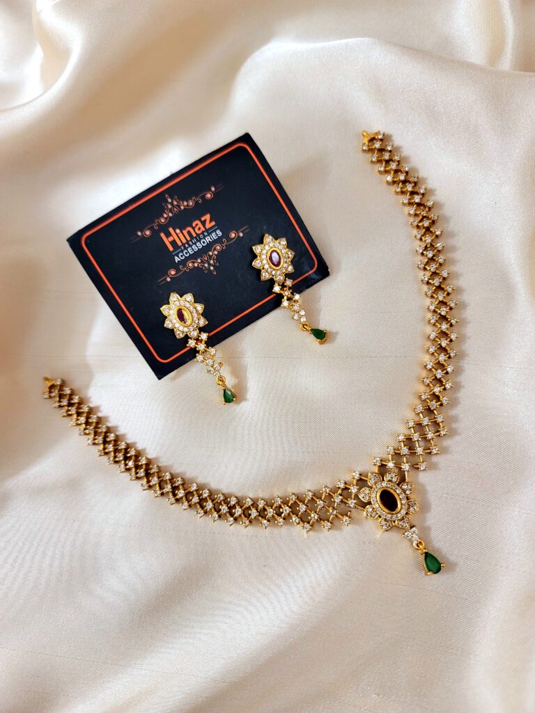 Indian Oxidized Rani Necklace