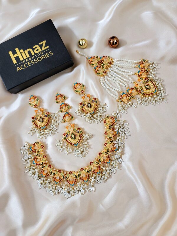 Noratan Embellished Bridal/Semi Bridal Set