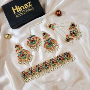 Noratan Embellished Choker Set