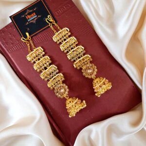 Indian " Singhar "Long Earrings