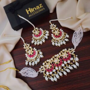 Elegant Kundan Party Wear Set