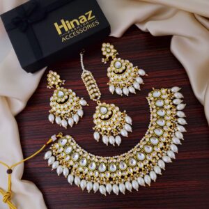 Indian Kundan Semi Bridal Set
