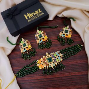 Beautiful Noratan Party Wear Choker Set