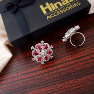 American Daimond Adjustable Ring