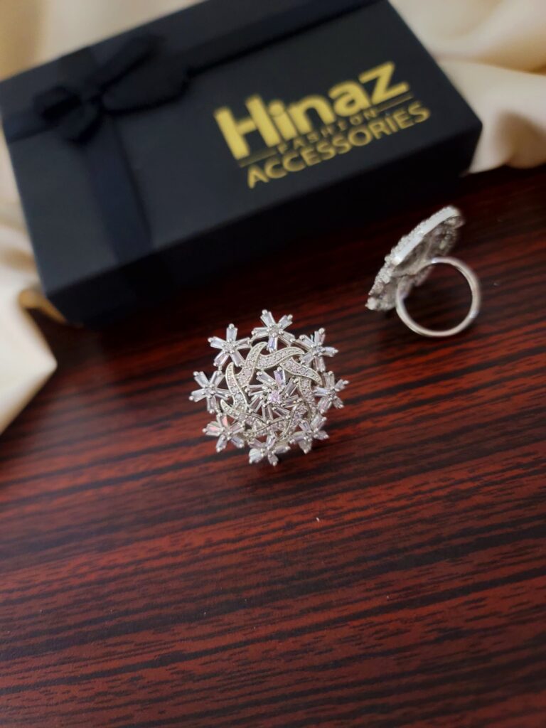 American Daimond Adjustable Ring