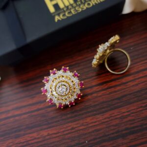 American Daimond Adjustable Ring