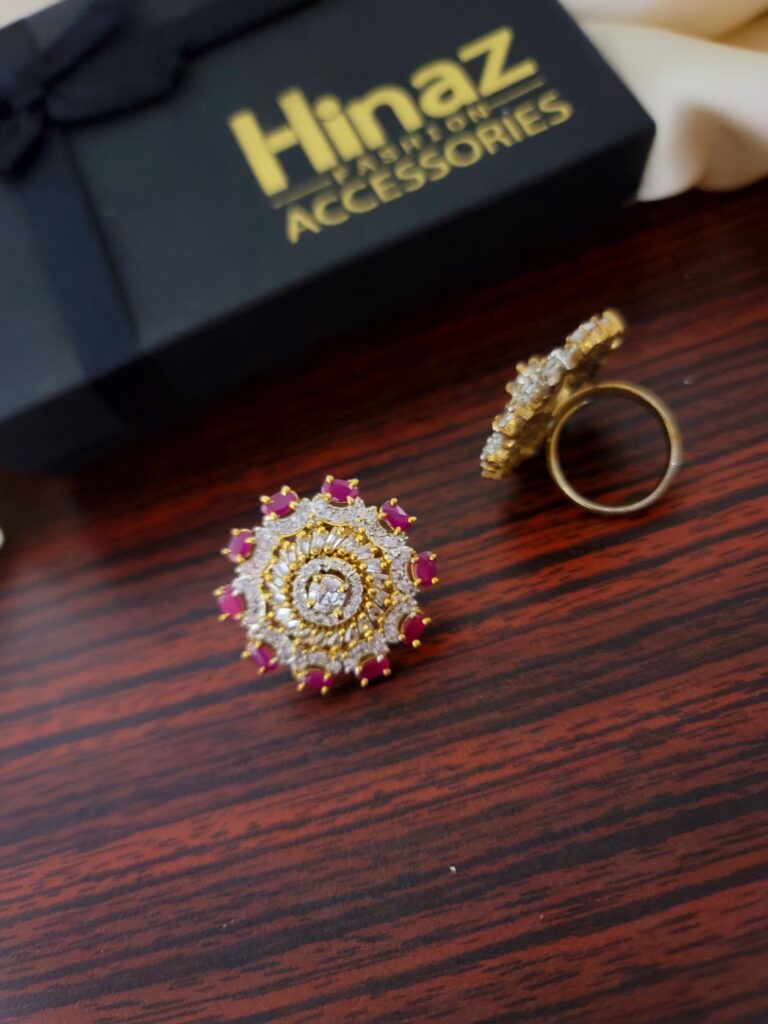 American Daimond Adjustable Ring