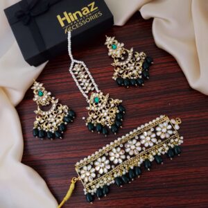 Elegant Kundan Party Wear Set