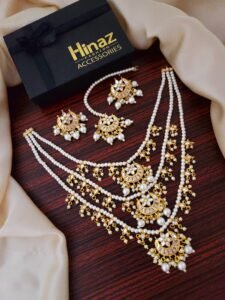 Kundan Layered Mala Set