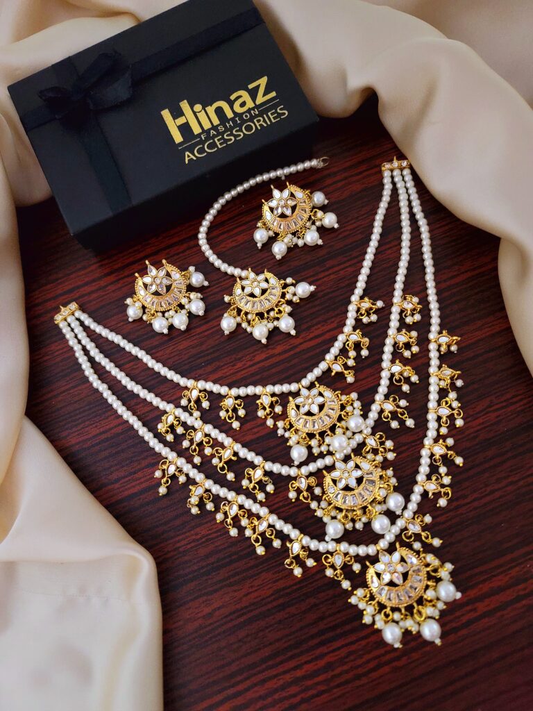 Kundan Layered Mala Set