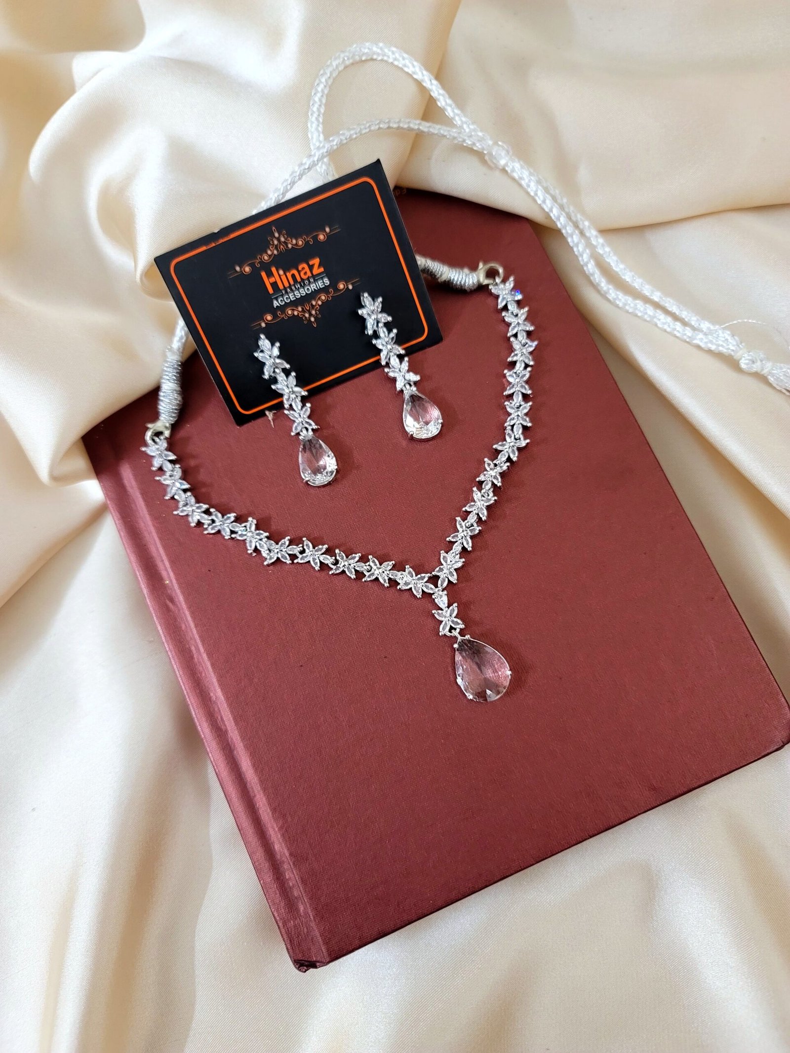 American Diamond Party Wear Set - Image 3