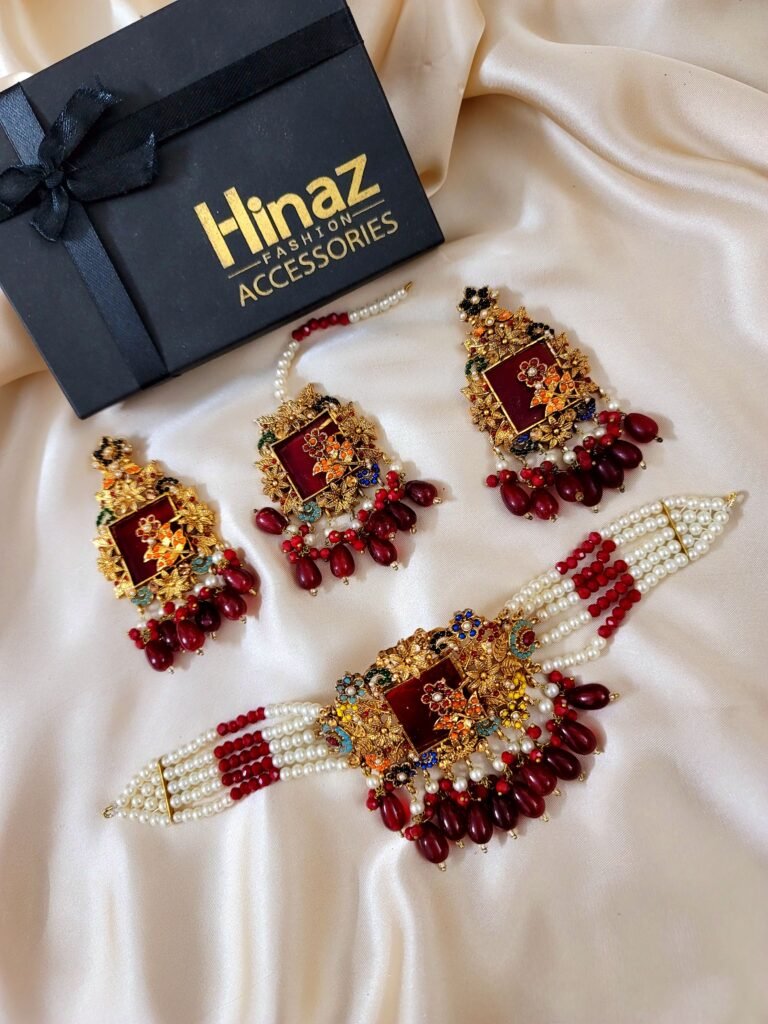 Designer Stone Choker Set