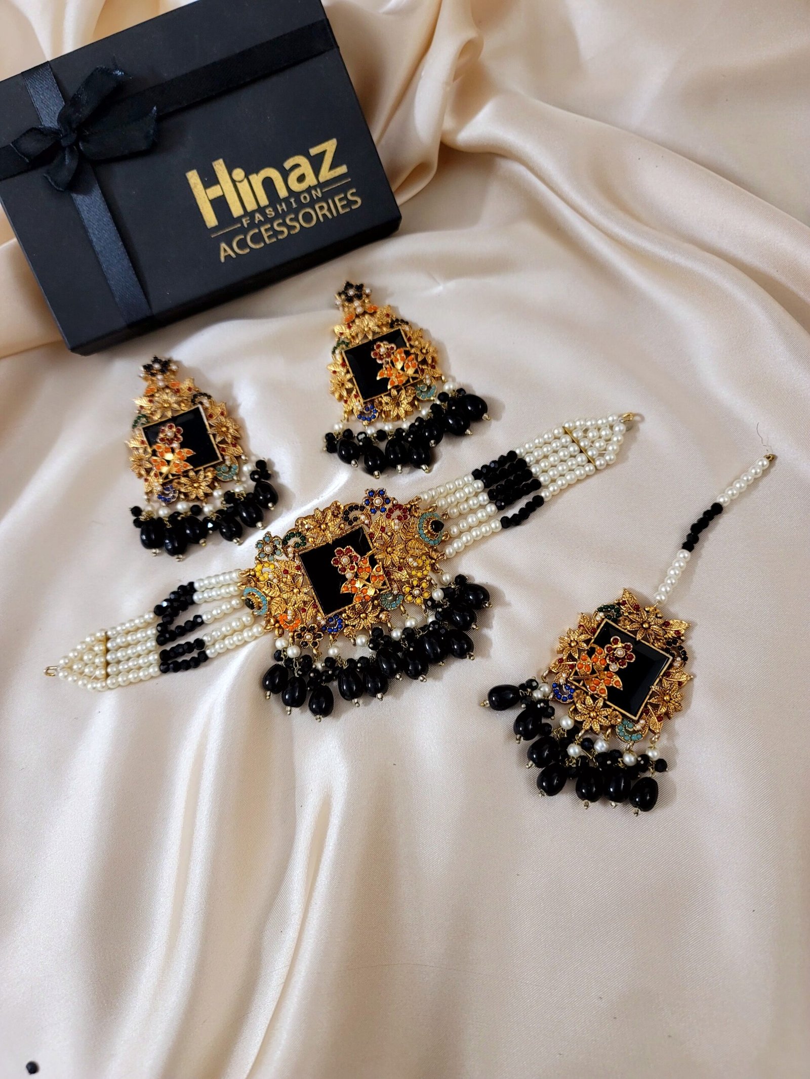 Designer Stone Choker Set - Image 3